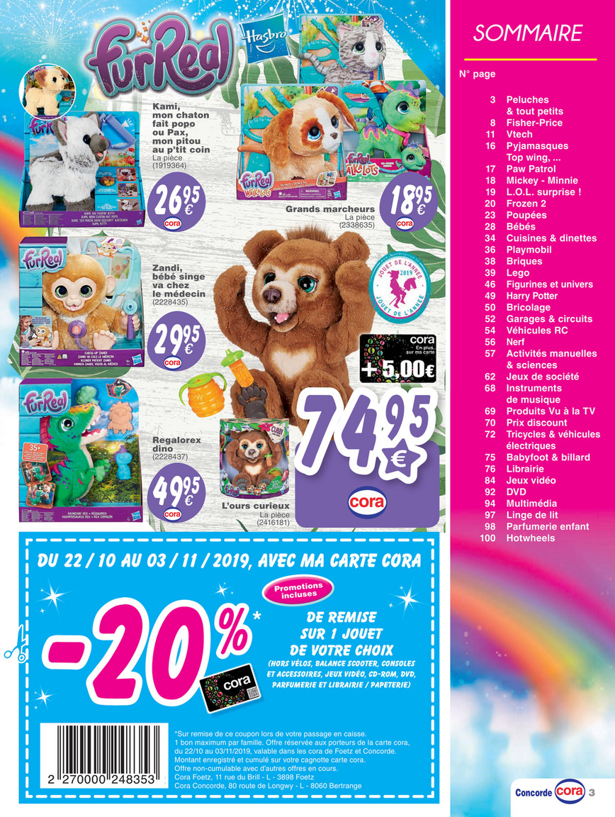 Cora Fr Cc 17 19 Jouet A Cora Concorde Page 1