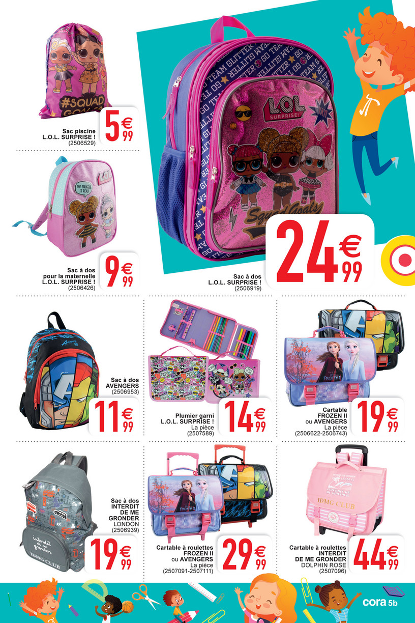 cartable cora