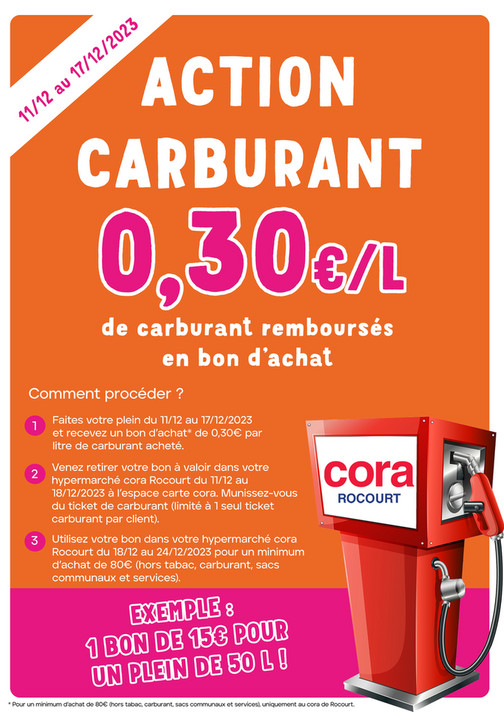 Cora Fr Action Carburant Chez Cora Rocourt Page