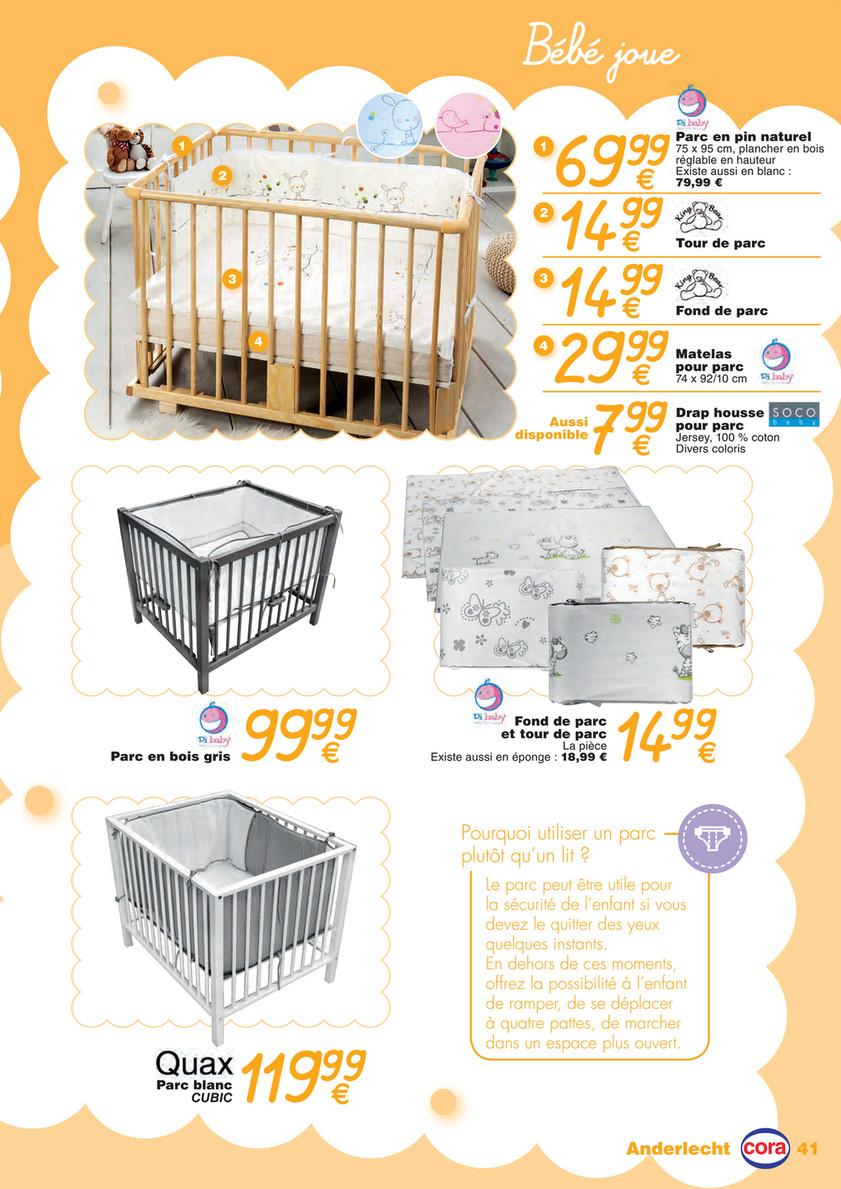 Cora Fr Cora Anderlecht Baby Special Puericulture Juin 17 Page 42 43