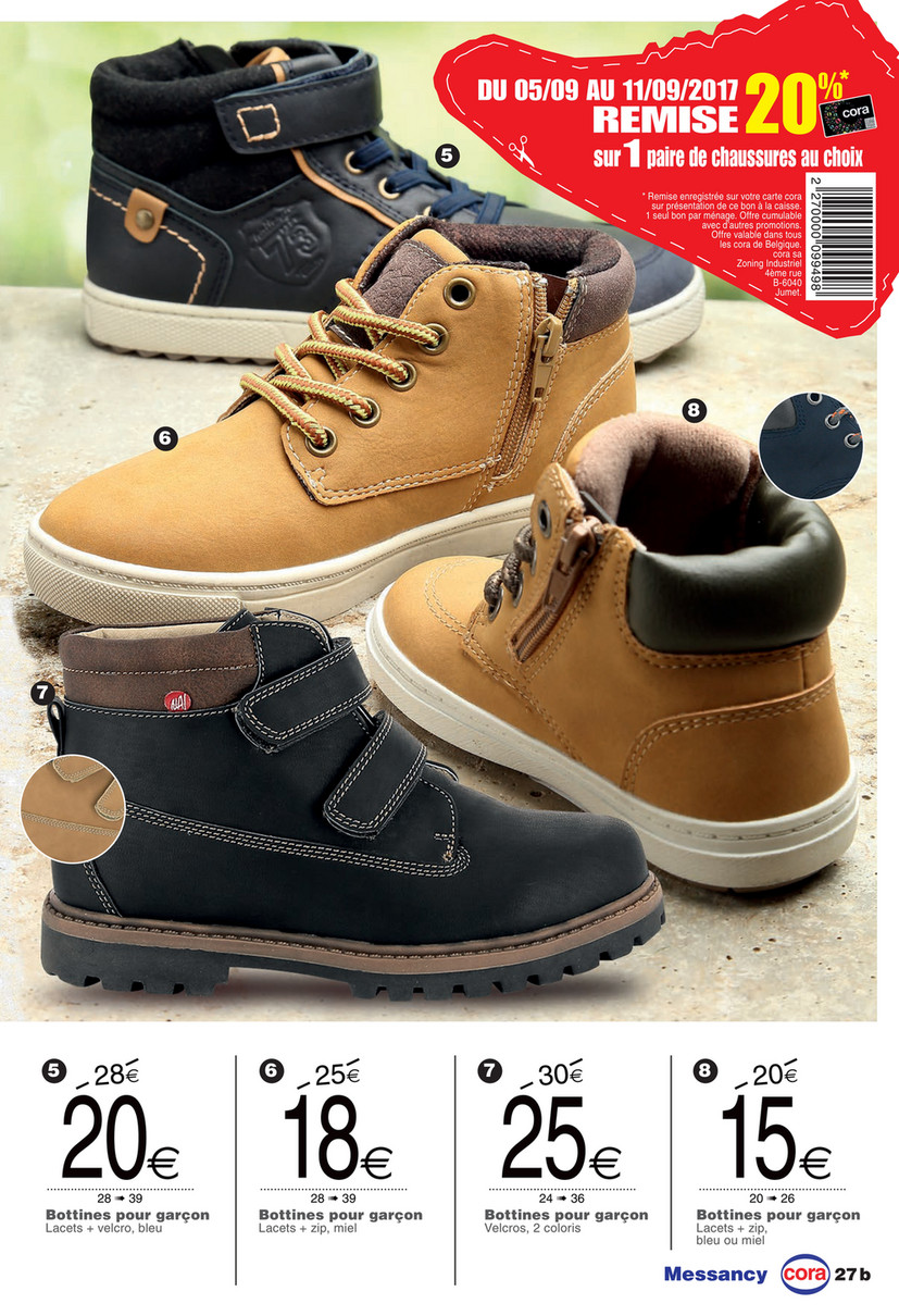 chaussure de securite cora