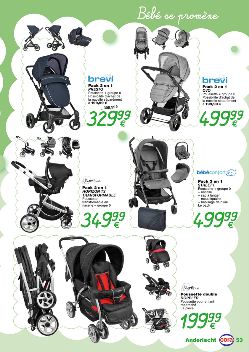 poussette cora