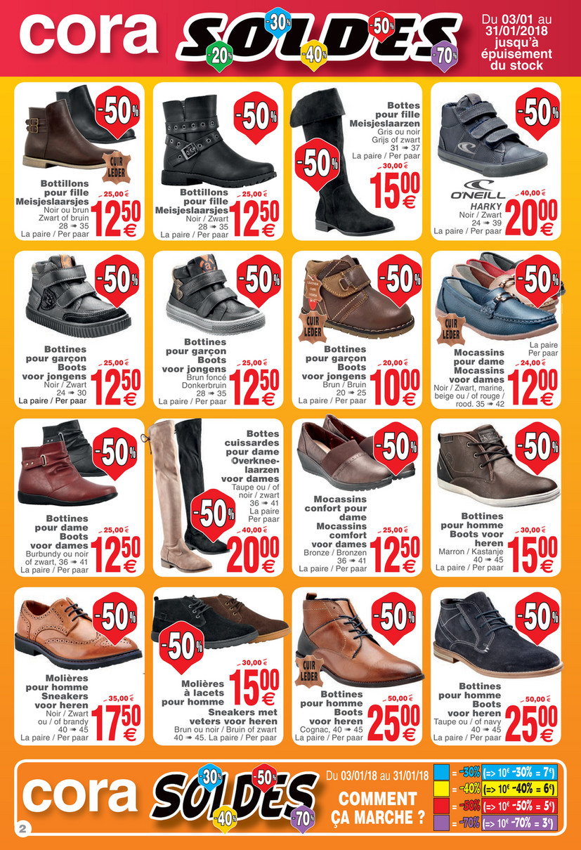 chaussure cora