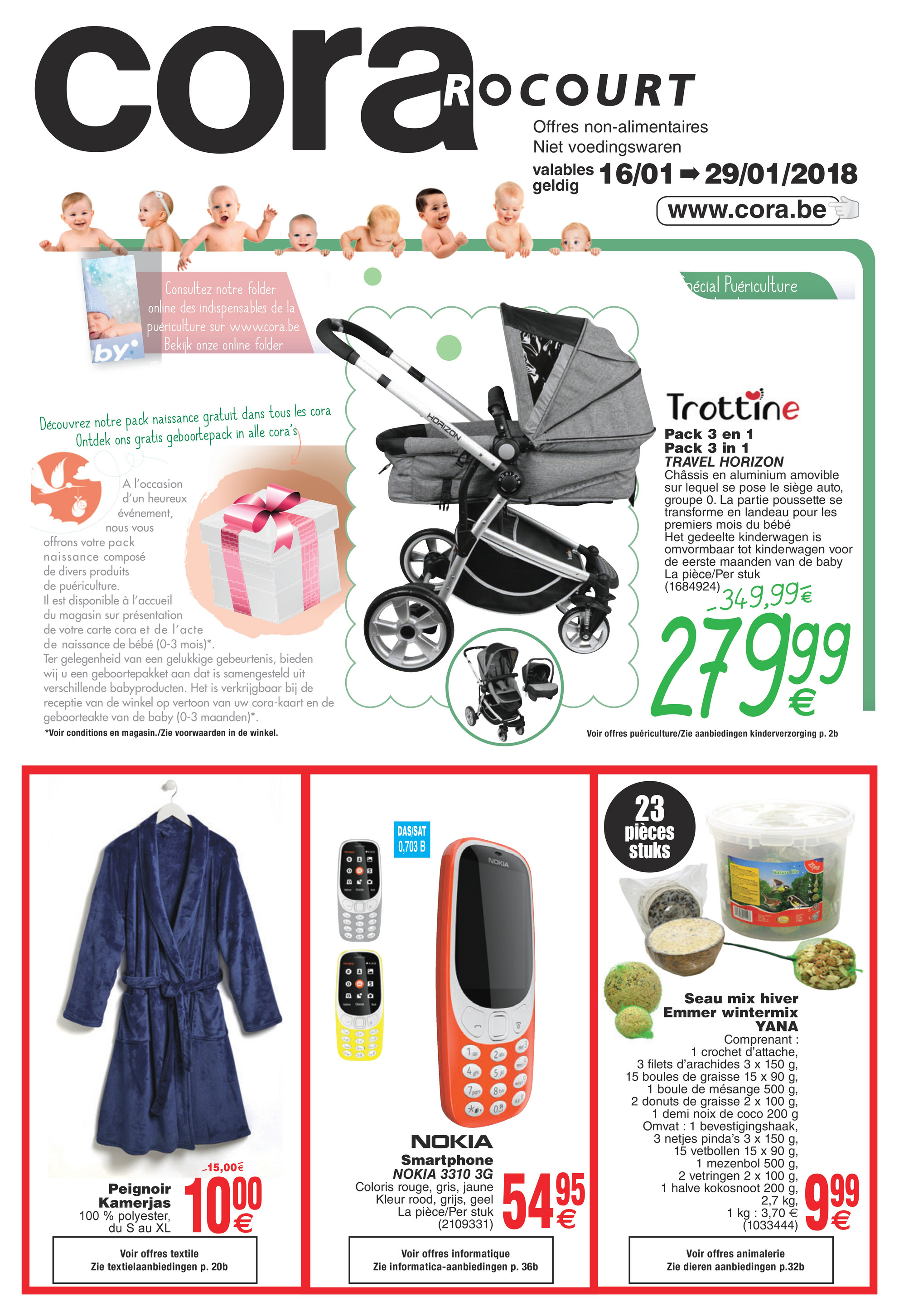 trotteur pas cher cora