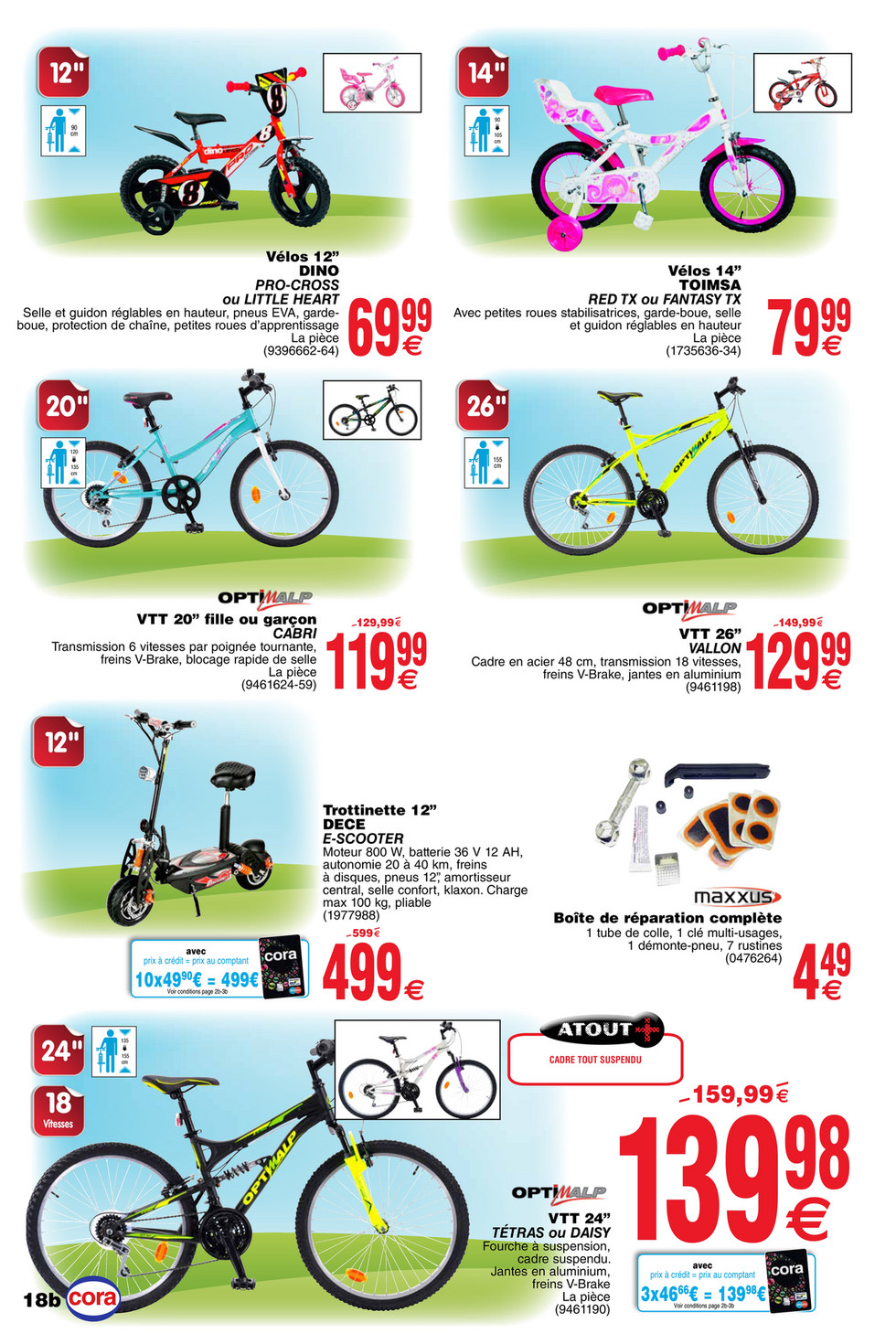 Soldes Cora Rocourt Velo En Stock
