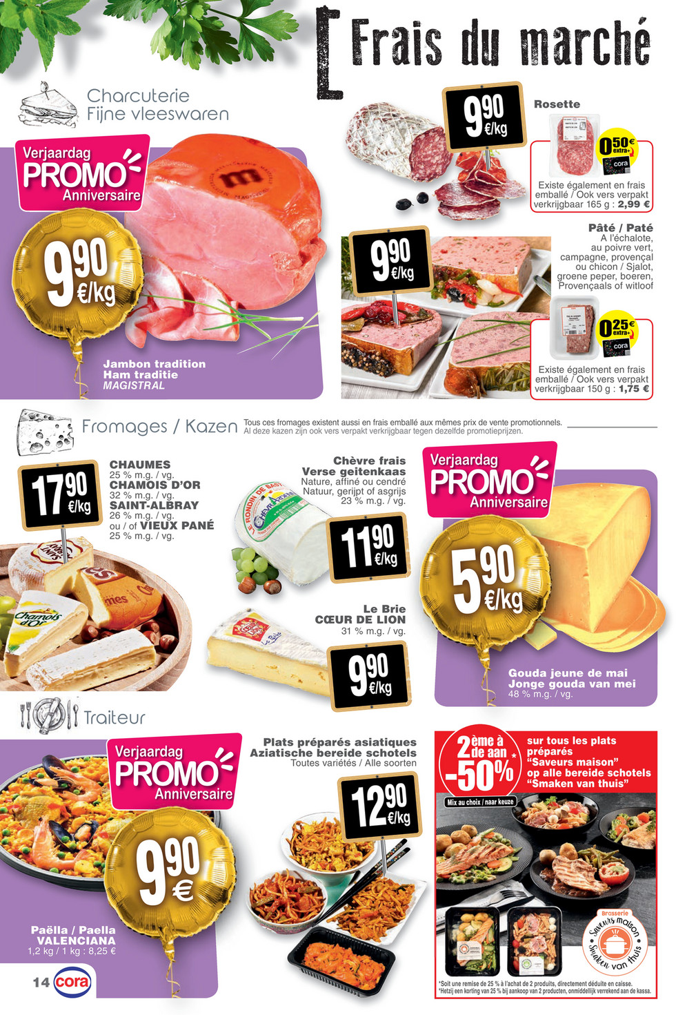Cora Fr Les Offres Anniversaire Verjaardagsaanbiedingen Cora Woluwe Op 21 05 Page 16 17