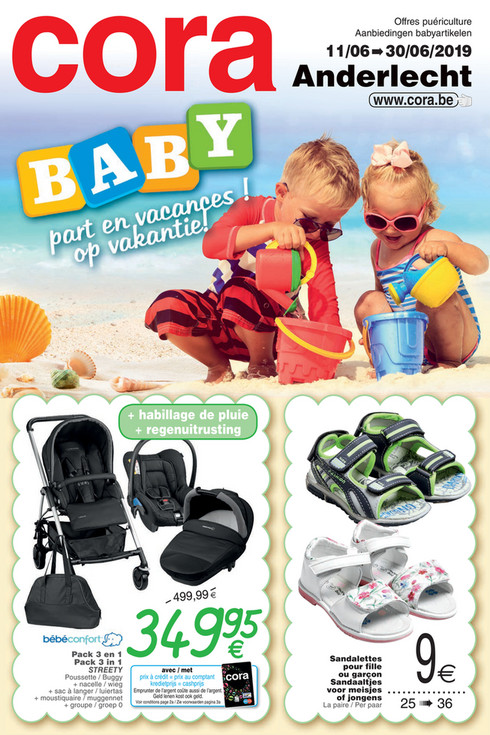 poussette 3 en 1 cora